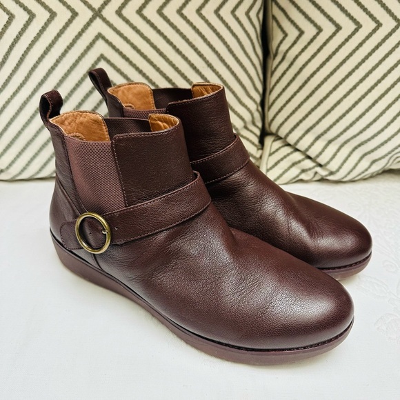Fitflop Bria Buckle Ankle Boot, Size 9 - Picture 12 of 12